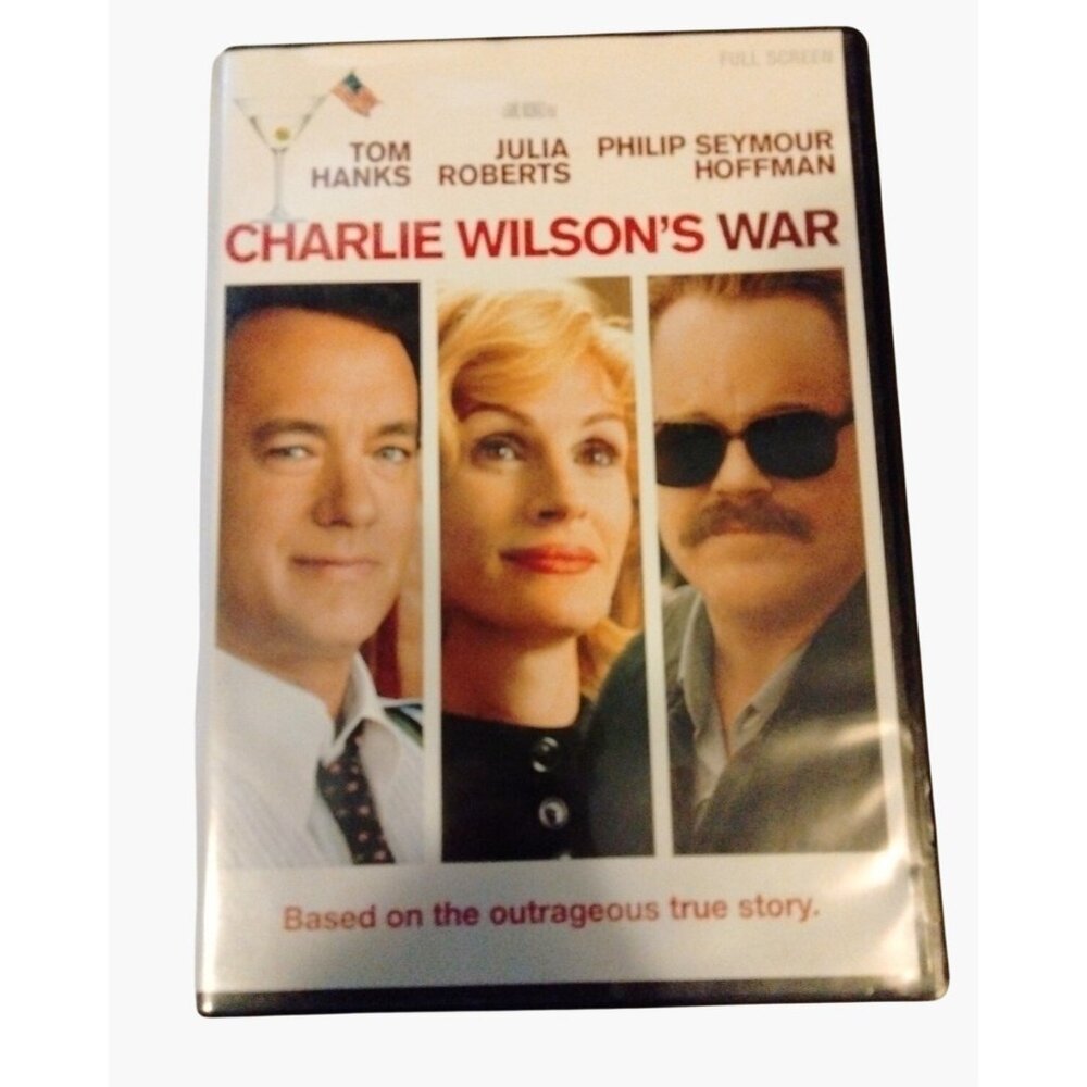 Charlie Wilsons War DVD Full Screen 2007 Tom Hanks Julia Roberts Movie